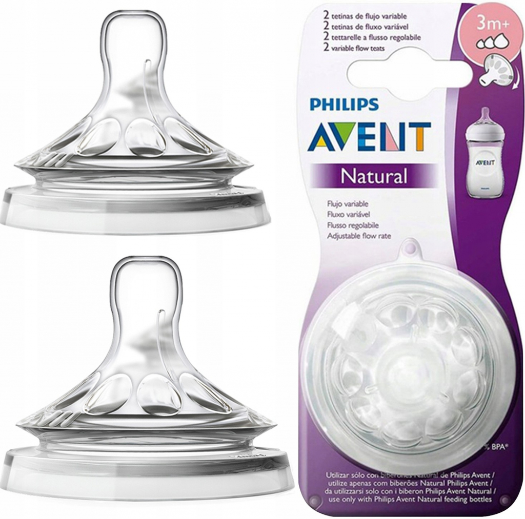 AVENT 2 TETTARELLE NATURAL FLUSSO REGOLABILE