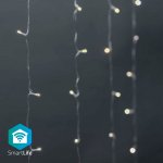 SmartLife Nedis chytrý vánoční závěs 3x3 m 200 LED venkovní IP65 teplá studená bílá WIFILXC02W200 – Hledejceny.cz