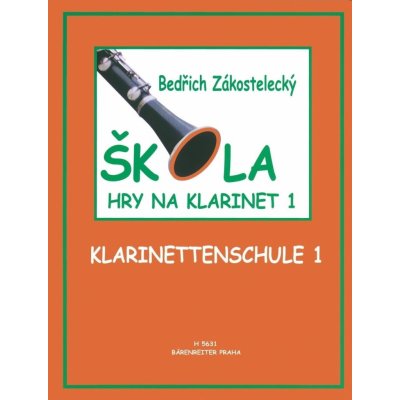 ID1185128118}} Škola hry na klarinet 1 Zákostelecký Bedřich – Zboží Mobilmania