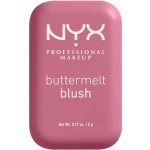 NYX Professional Makeup Buttermelt Blush pudrová tvářenka 06 For the Butta 5 g – Hledejceny.cz