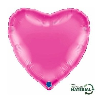 GRABO fóliový balónek Srdce fuchsiové 18 46cm nafukovací – Zbozi.Blesk.cz