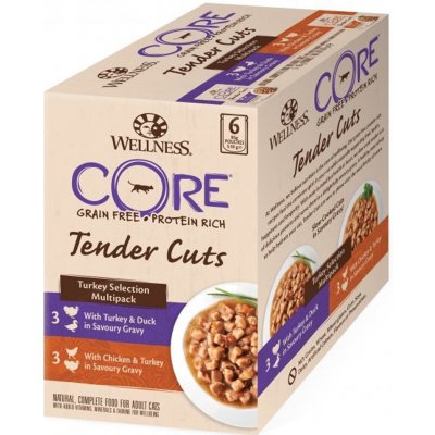 Wellness Core Tender Cuts Krůtí 6 x 85 g