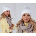 Fashionweek dámská zimní čepice s bambulí ZIZI39/P14 bílá – Hledejceny.cz