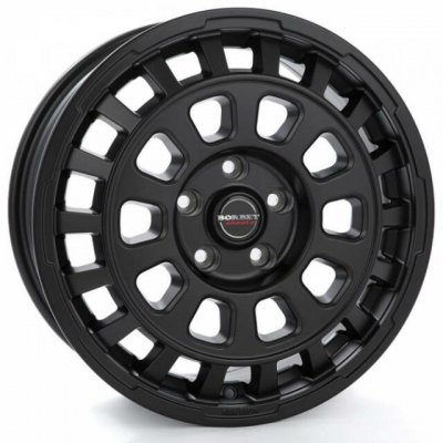 Borbet CW7 7x17 5x118 ET63 matt black – Sleviste.cz