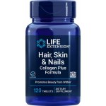 Life Extension Hair, Skin & Nails Collagen Plus Formula 120 tablet – Hledejceny.cz