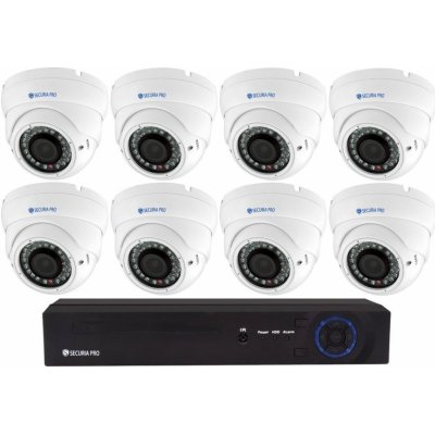 Securia Pro NVR8CHV5-W DOME