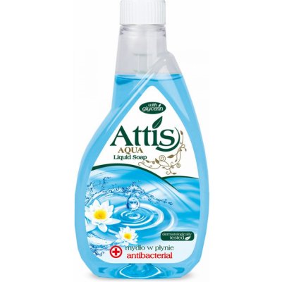Attis Antibacterial antibakteriální tekuté mýdlo s glycerinem náhradní náplň 400 ml – Zboží Mobilmania