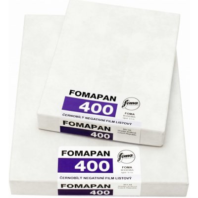 FOMAPAN 400 10,2x12,7 cm (4x5")/25 ks – Hledejceny.cz