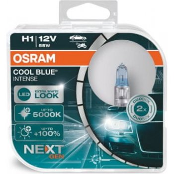 Osram Cool Blue Next Generation H1 P14,5s 12V 55W 2 ks