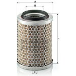 Vzduchový filtr MANN-FILTER C 1396 – Hledejceny.cz