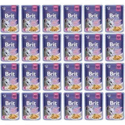 Brit Premium Cat Pouches Chicken Chunks for Kitten 24 x 100 g – Zbozi.Blesk.cz