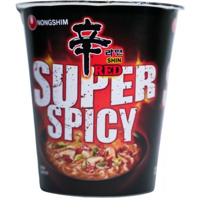 Nongshim cup shin super spicy nudle cup 68 g – Hledejceny.cz