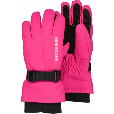 Didriksons Biggles Gloves Dětské rukavice prstové True Pink – Zboží Mobilmania