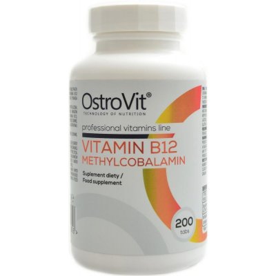 OstroVit Vitamin B12 Methylcobalamin 200 tablet – Zbozi.Blesk.cz