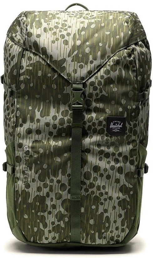 Herschel Barlow Large green pea camo 27 l