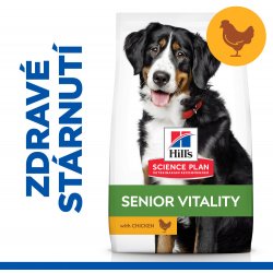 Hill’s Science Plan Mature Adult 6+ Senior Vitality Large Breed Chicken 14 kg