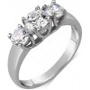 Prsteny SILVEGO Stříbrný prsten DARION se Swarovski Zirconia EWER02418