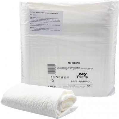 My Friend hygienické podložky 60 × 60 cm 50 ks – Sleviste.cz