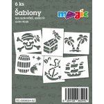 Papírové šablony MAGIC sada O Piráti – Zboží Mobilmania