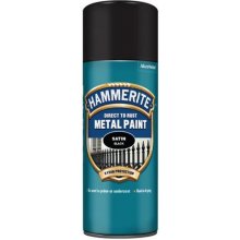 Hammerite spray satin černá 400 ml