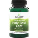 Swanson Holy Basil Leaf Bazalka 400 mg 120 kapslí – Hledejceny.cz