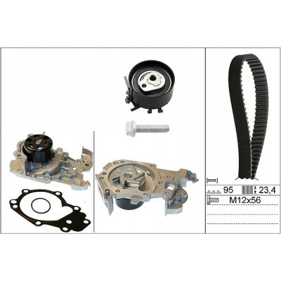 Vodni pumpa + sada ozubeneho remene Schaeffler INA 530019530 | Zboží Auto