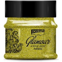 Akrylová barva Glamour metalická 50ml antique gold