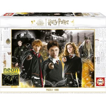 EDUCA Svítící Harry Potter 1000 dílků