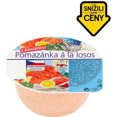 Gurmán Klub Pomazánka à la losos s kaviárem 150 g