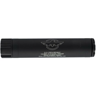 HQH Suppressors GIS PSR22RF Dural .22 LR Černý závit M9x0,75 – Hledejceny.cz