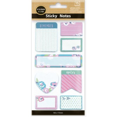 ARGUS Samolepící štítky veselý design 2, bílo-modro-růžové 23210003 – Zboží Dáma