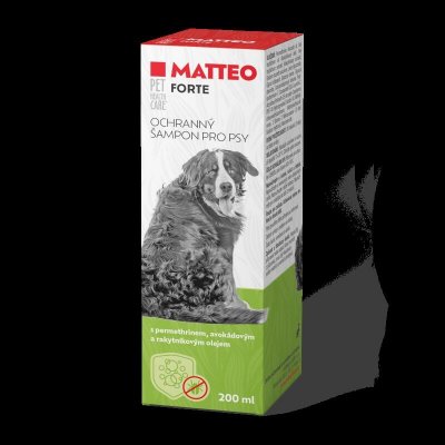 Farmacia Care Šampon MATTEO antiparazitní pro psy 200 ml PHC – Zboží Dáma