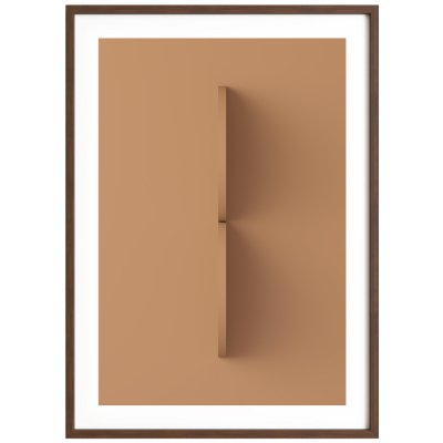 Idealform Poster no. 7 Arched shapes Barva: Terracotta, Velikost: 500x700 mm