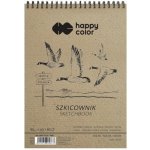 CBPAP Blok skicák BIRDS A4 bílý 90 g m2 80 listů Happy Color – Zboží Dáma