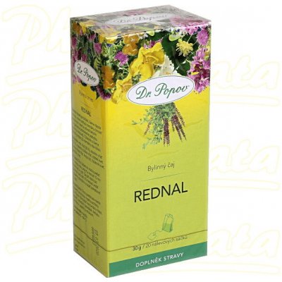 Dr.Popov Čaj Rednal 20 x 1,5 g – Hledejceny.cz