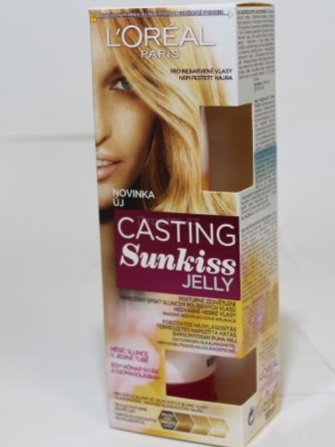 L'Oréal Gel na zesvětle ní vlasů Casting Sunkiss Jelly 03 Light Blonde 100  ml od 159 Kč - Heureka.cz