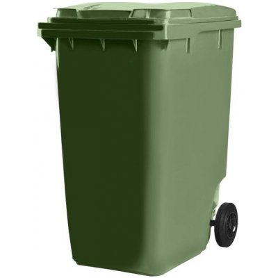 Plastik Gogić Plastová popelnice 360 l zelená – Zboží Mobilmania