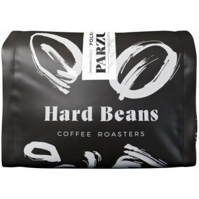 Hard Beans Coffee Tvrdá Káva Polska Parzucha zrnková 250 g – Hledejceny.cz