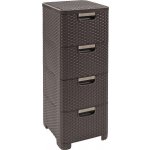 Curver RATTAN Style zásuvka 4x 14 l 06605-210 – Zboží Dáma