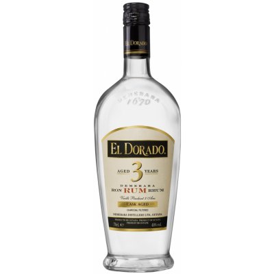 El Dorado White 3y 37,5% 0,7 l (holá láhev) – Zbozi.Blesk.cz