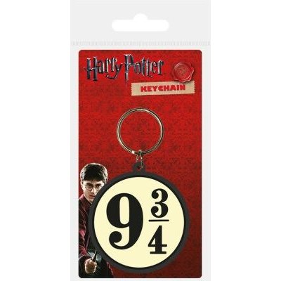 CurePink přívěsek na klíče Harry Potter 9 3/ pryžový RK38475C