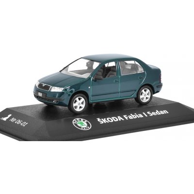 KADEN Škoda Fabia I Sedan Tmavě zelená 1:43 – Zboží Mobilmania