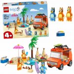LEGO® Bluey 11202 Bluey a rodinný výlet autem na pláž – Zboží Živě
