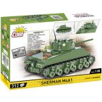 COBI 2715 World War II Americký tank Sherman M4A1 – Zboží Mobilmania