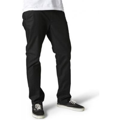 Fox pánské kalhoty Essex Stretch Black/Black Černá – Zboží Mobilmania