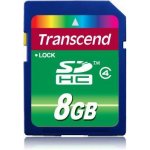 Transcend SDHC 8 GB Class 4 TS8GSDHC4 – Zbozi.Blesk.cz