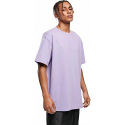 Urban Classics teplé pánské bavlněné oversize triko lavender