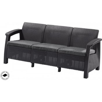 Allibert Corfu Love Seat Max antracit