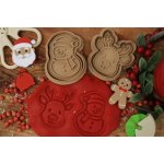 Cactus Cookies Vykrajovátka - sněhulák a sob – Hledejceny.cz