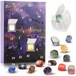 Adventní kalendář 24 Minerály Kameny Ozdobné Geologické Krystaly – Sleviste.cz